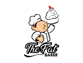 The Fat Baker logo design by qqdesigns