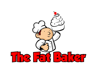 The Fat Baker logo design by qqdesigns