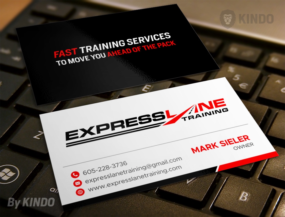 Express Lane Training logo design by Kindo