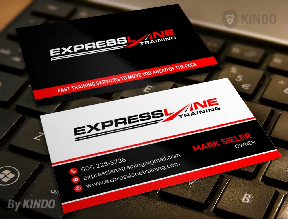 Express Lane Training logo design by Kindo