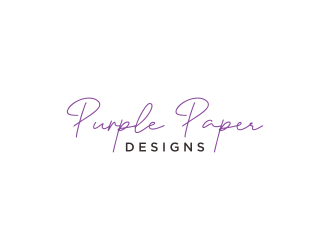 Purple Paper Designs logo design by yeve