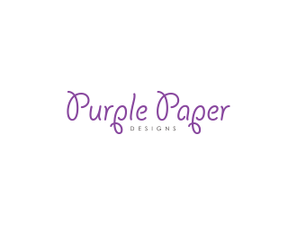 Purple Paper Designs logo design by yeve