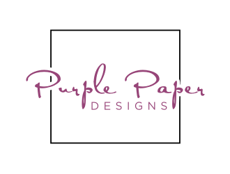 Purple Paper Designs logo design by Franky.