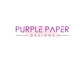 Purple Paper Designs logo design by scolessi