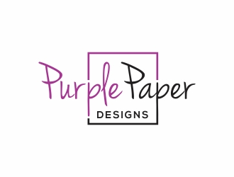 Purple Paper Designs logo design by rokenrol