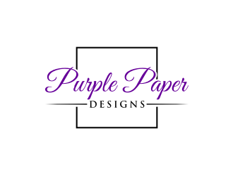 Purple Paper Designs logo design by johana