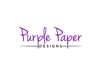 Purple Paper Designs logo design by johana