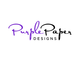 Purple Paper Designs logo design by lexipej