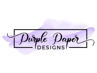 Purple Paper Designs logo design by MonkDesign