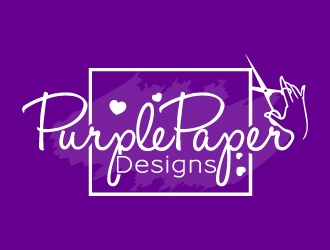 Purple Paper Designs logo design by dasigns