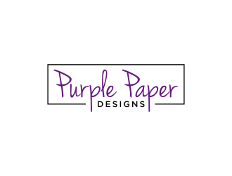 Purple Paper Designs logo design by checx