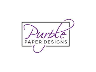 Purple Paper Designs logo design by checx