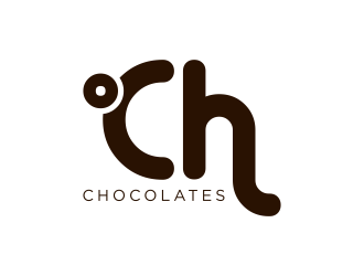 °Ch - (chocolates by Türkan) logo design by Kanya