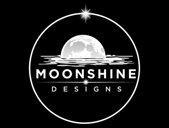 Moonshine Designs logo design by hidro