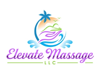 Elevate Massage LLC logo design by MAXR