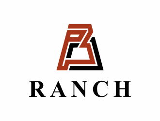 P 3 Ranch logo design by Renaker