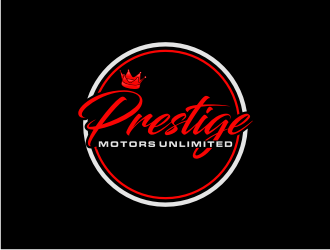 Prestige Motors Unlimited logo design by johana