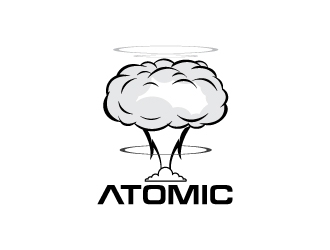 atomic logo design by uttam