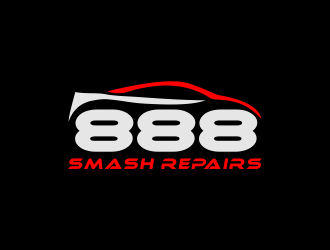 888 Smash Repairs logo design by bismillah