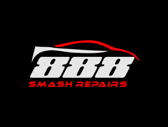 888 Smash Repairs logo design by bismillah