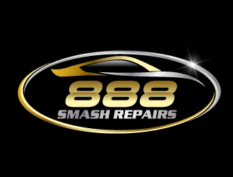 888 Smash Repairs logo design by jaize