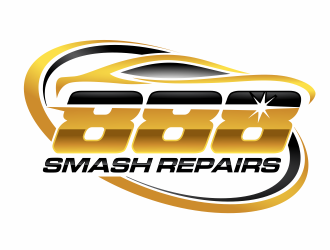 888 Smash Repairs logo design by agus