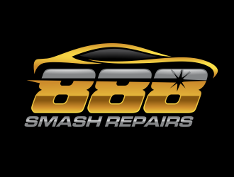 888 Smash Repairs logo design by agus