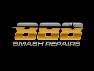 888 Smash Repairs logo design by agus