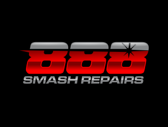 888 Smash Repairs logo design by agus