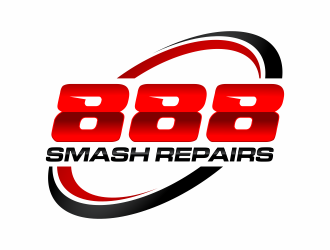 888 Smash Repairs logo design by agus