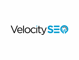 Velocity SEO logo design by huma