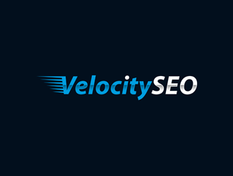 Velocity SEO logo design by alby