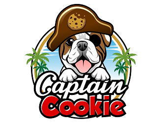 Captain Cookie logo design by haze