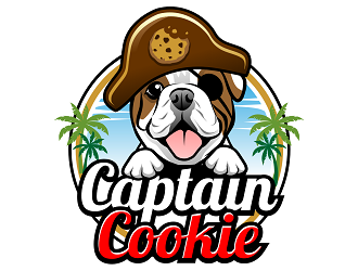 Captain Cookie logo design by haze