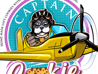 Captain Cookie logo design by Suvendu