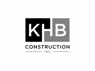 KHB Construction or Kitchen   Home   Bath inc  logo design by menanagan