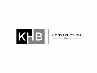 KHB Construction or Kitchen   Home   Bath inc  logo design by menanagan