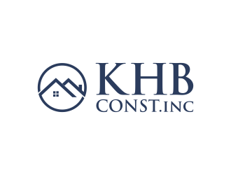 KHB Construction or Kitchen   Home   Bath inc  logo design by aflah