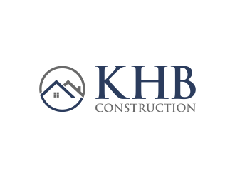 KHB Construction or Kitchen   Home   Bath inc  logo design by aflah