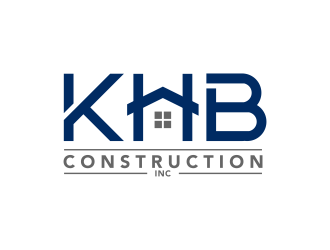 KHB Construction or Kitchen   Home   Bath inc  logo design by ingepro