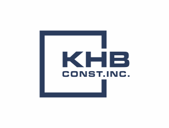 KHB Construction or Kitchen   Home   Bath inc  logo design by aflah