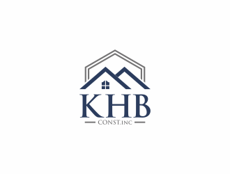 KHB Construction or Kitchen   Home   Bath inc  logo design by aflah