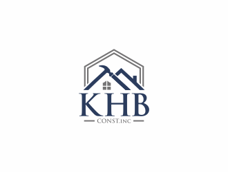 KHB Construction or Kitchen   Home   Bath inc  logo design by aflah