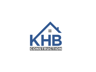 KHB Construction or Kitchen   Home   Bath inc  logo design by haidar