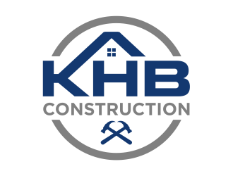 KHB Construction or Kitchen   Home   Bath inc  logo design by cintoko