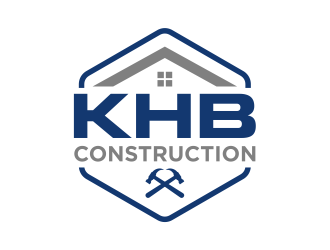 KHB Construction or Kitchen   Home   Bath inc  logo design by cintoko