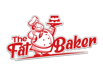 The Fat Baker logo design by DreamLogoDesign