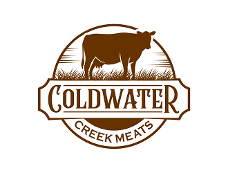 Cold Water Creek Meats logo design by haze