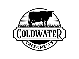 Cold Water Creek Meats logo design by haze