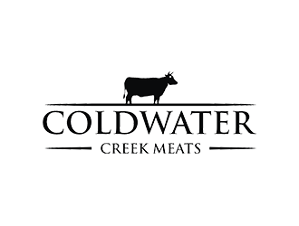 Cold Water Creek Meats logo design by EkoBooM